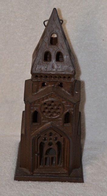 Cast Iron Church Lantern: 14-1/4" high
