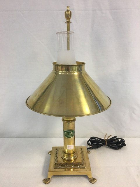 Brass Orient Express Lamp (1 of 4)