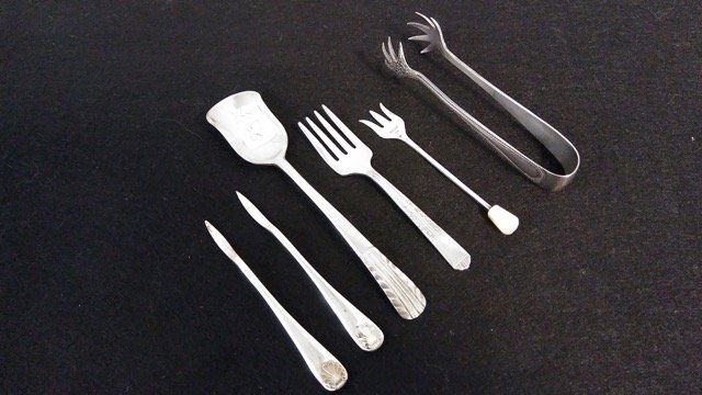 Lot of Silver / Silver Plated Utensils (1 of 2)