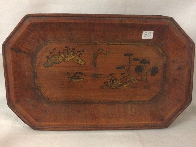 Chinese Wooden Serving Tray (1 of 8)