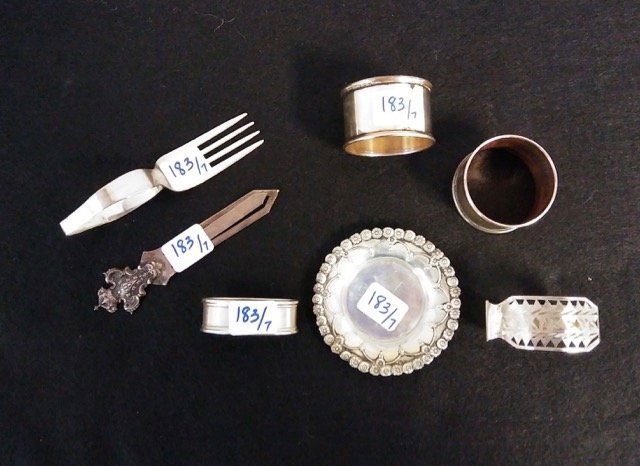 English Sterling Silver Lot (7) (1 of 2)