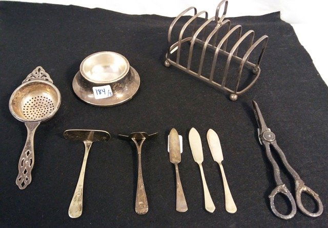 Plated Silver Table Items (8) (1 of 1)