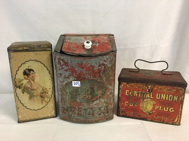 Three Vintage Tea Tins (1 of 7)