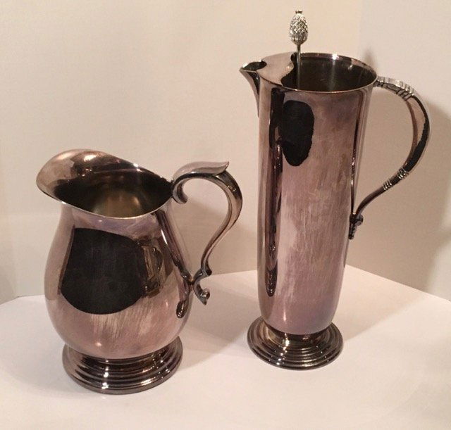 Two Silver Plated Pitchers (1 of 5)