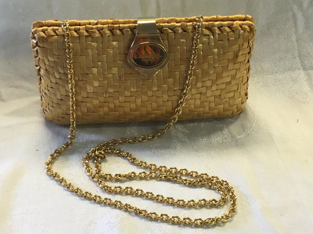 Lancel Paris Rattan Clutch (1 of 7)