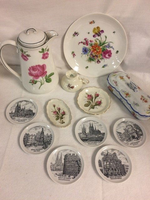 Lot of German Porcelain Items (1 of 2)