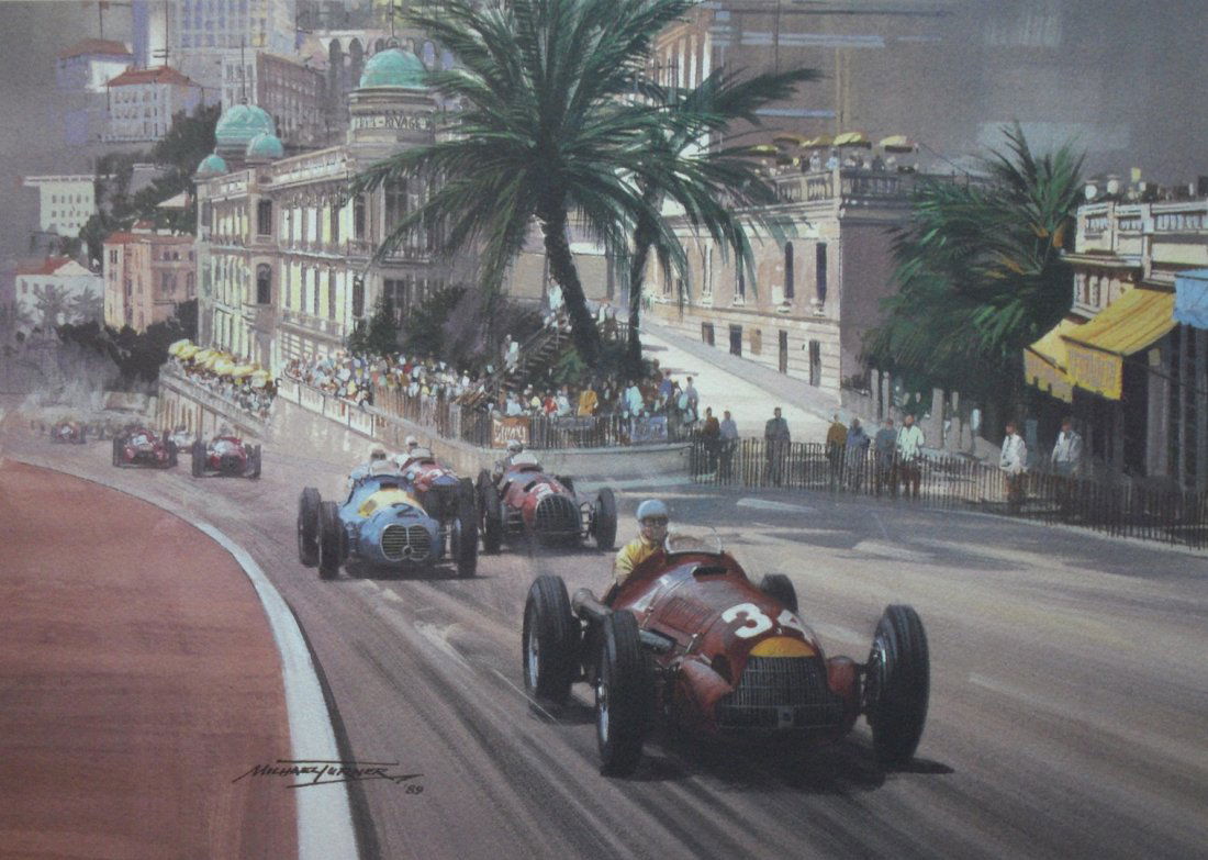 Michael Turner "Fangio - 1950 Monaco Grand Prix" - Jun 14 ...