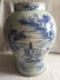 An Extremely Rare Blue and White Porcelain Vase