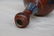 A Blue and White and Red Ground Porcelain Vase - 8