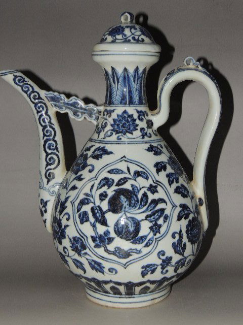A Blue and White Teapot (1 of 6)