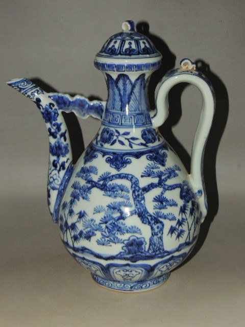 A Blue and White Teapot (1 of 8)