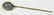 14K moonstone stick pin