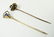 2 piece gold stick pin lot