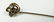 2 piece gold stick pin lot - 3