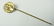14K gold ancient coin stick pin