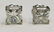 1.91cttw Princess Cut Diamond Stud Earrings