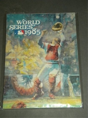 1985 World Series Program: Kansas City Royals vs. St. Louis Cardinals