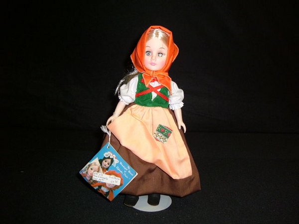 "Poor Cinderella" Doll: DOLL. "Poor Cinderella" Doll - Story Book #18 - excellent condition - 11" high - by Effanbee.