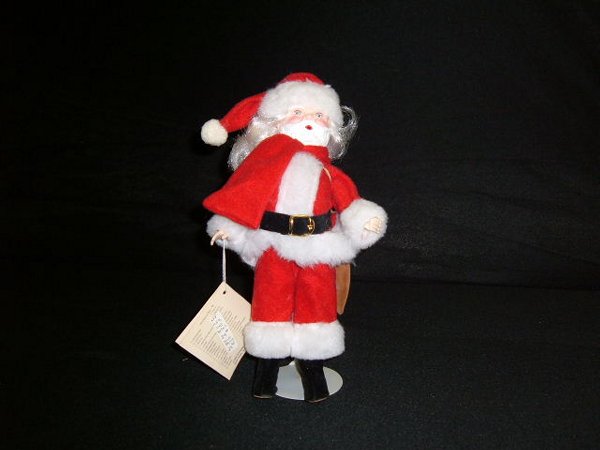 "Santa Claus" Doll: DOLL. "Santa Claus" Doll - Story Book #12 - excellent condition - 11" high - by Effanbee.