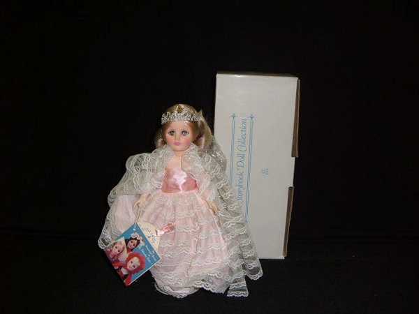 "Cinderella" Doll: DOLL. "Cinderella" Doll - MIB - with certificate - 13" high - by Effanbee.