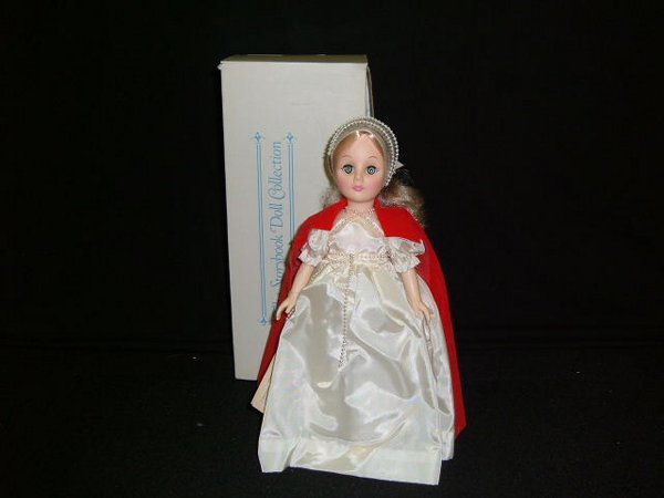 "Sleeping Beauty" Doll: DOLL. "Sleeping Beauty Doll - MIB - with certificate - 13" high - by Effanbee.