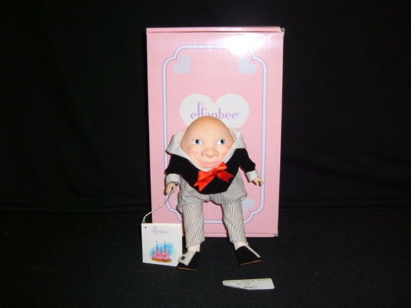 "Humpty Dumpty" Doll: DOLL. "Humpty Dumpty" Doll - MWB - with certificate - #55 - 1988 - by Effanbee.