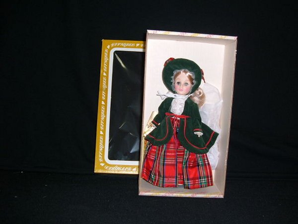 "Erika Plaid" Doll: DOLL. "Erika Plaid" Doll - MWB - 12" high - by Effanbee.