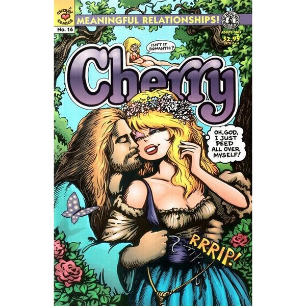 Original Cherry #16 Adult Comic Nov 1994 by Larry Welz: Original Cherry Adult Comic Number 16 published November 1994.History: The lifeline of erotic comic art has been lo