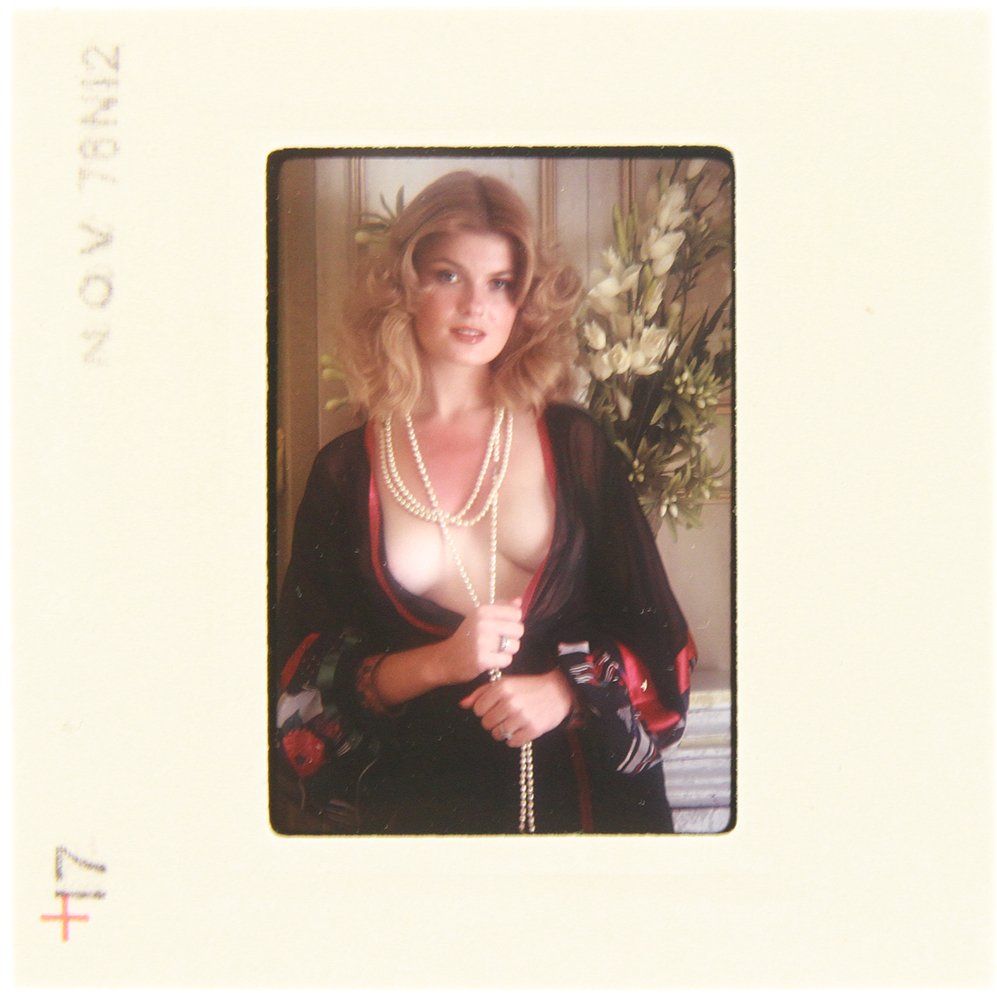 Original 35mm Slide Jolanta Von Zmuda 1978 by Guccione: An Original 35mm slide of Jolanta Von Zmuda taken in November 1978 by photographer Bob Guccione Model:<