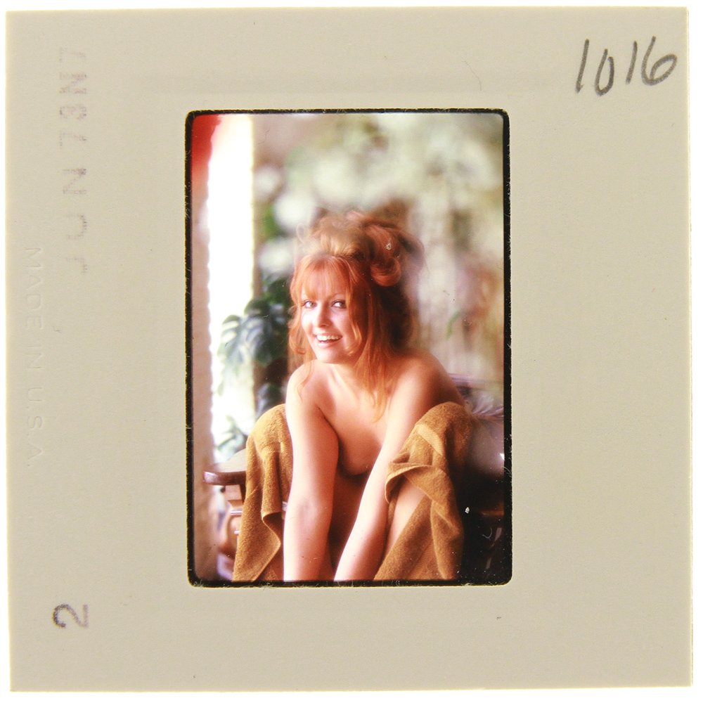 Original 35mm Anneka DiLorenzo 1973 by Bob Guccione: Original 35mm slide of Anneka DiLorenzo taken in June 1973 by photographer Bob Guccione Model: Born & bred in St. P