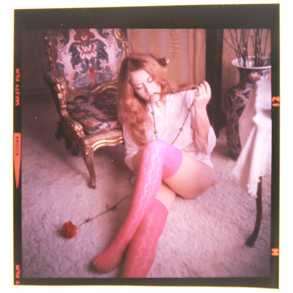 Orig 120mm Transparency Marian Maylam 1972 by Guccione: An Original 120mm Transparency of Marian Maylam taken in 1972 by photographer Bob Guccione Model: M