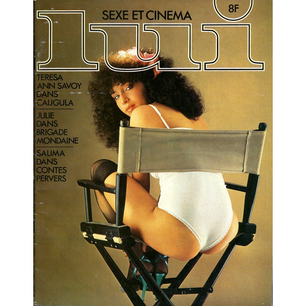Guccione's Aug '80 Teresa Ann Savoy Lui Mag (Excellent): This is an original Lui magazine from August 1980's featuring Teresa Ann Savoy. Model: Teresa Ann