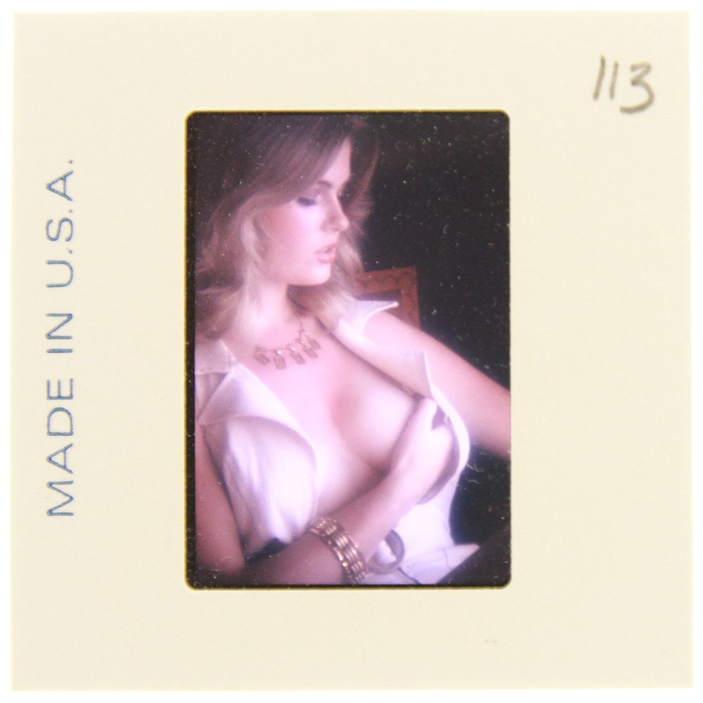 Original 35mm Jolanta Von Zmuda 1978 by Guccione: An Original 35mm slide of Jolanta Von Zmuda taken in November 1978 by photographer Bob Guccione Model:<