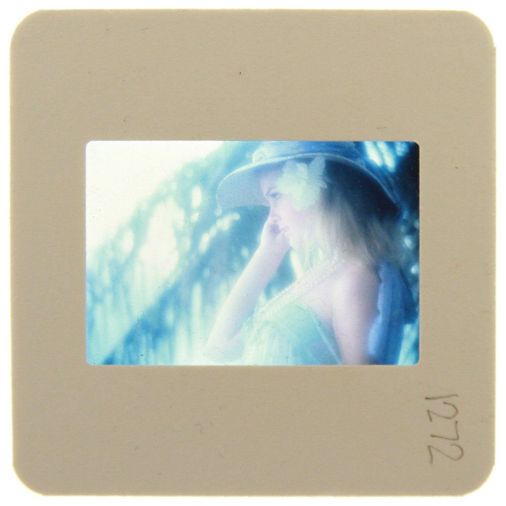 Original 35mm Jolanta Von Zmuda 1978 by Guccione: An Original 35mm slide of Jolanta Von Zmuda taken in November 1978 by photographer Bob Guccione Model:<