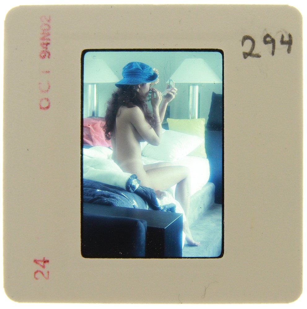 Original 35mm Gina LaMarca 1984 by Bob Guccione: An Original 35mm slide of Gina LaMarca taken in October 1994 by photographer Bob Guccione Model: S