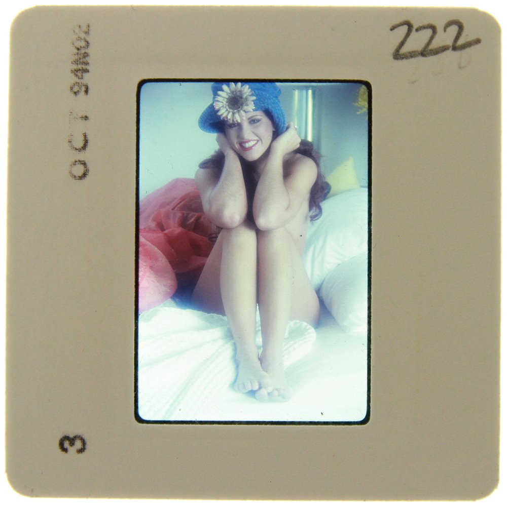 Original 35mm Gina LaMarca 1984 by Bob Guccione: An Original 35mm slide of Gina LaMarca taken in October 1994 by photographer Bob Guccione Model: S