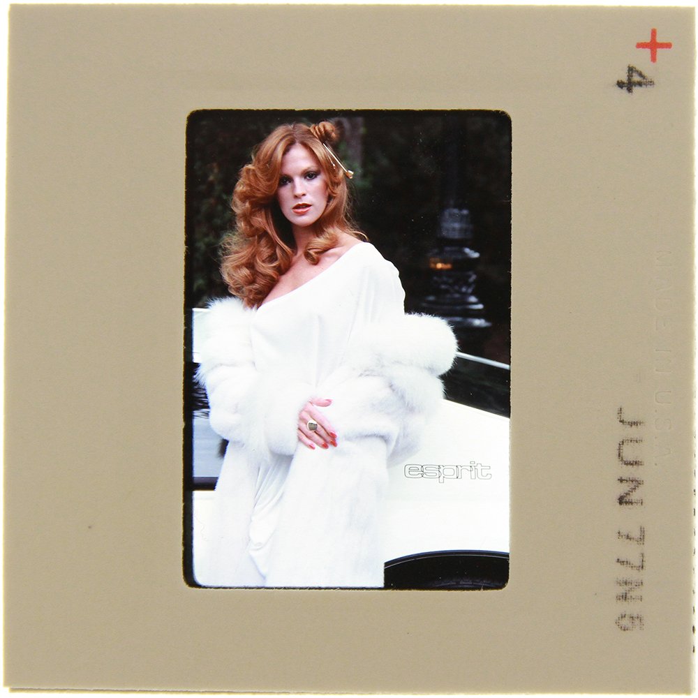 Original 35mm Victoria Johnson 1977 by Bob Guccione: An Original 35mm slide of Victoria Johnson taken in June 1977 by photographer Bob Guccione. Model: