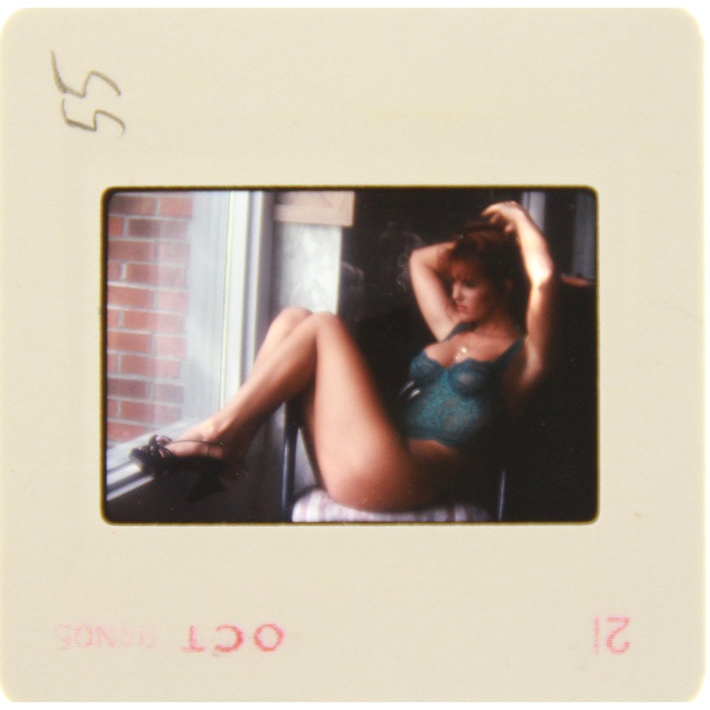 Original 35mm Gina LaMarca 1984 by Bob Guccione: An Original 35mm slide of Gina LaMarca taken in October 1994 by photographer Bob Guccione Model: S