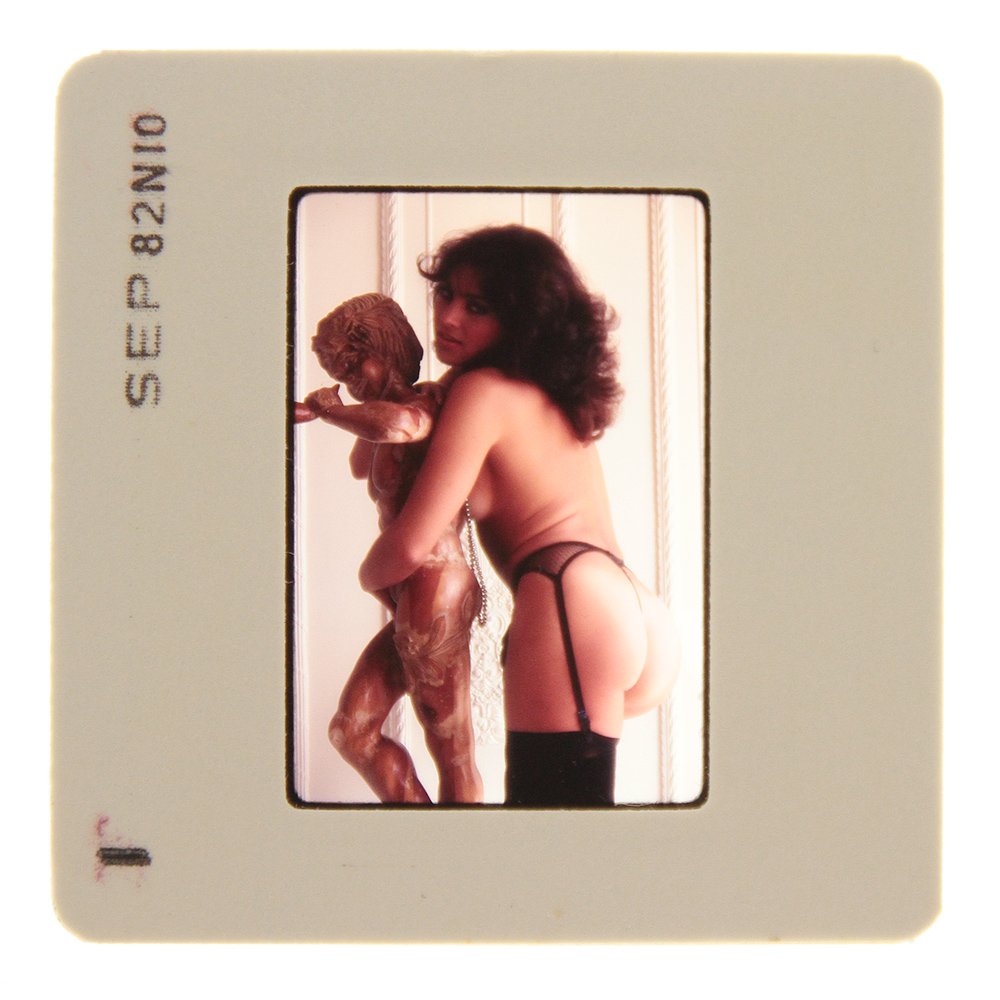 Original 35mm Ava Monet 1982 By Bob Guccione: Original nude, erotic, 35mm slide features Ava Monet, aka Anna Fraley, taken by Bob Guccione in 1982. Subject: