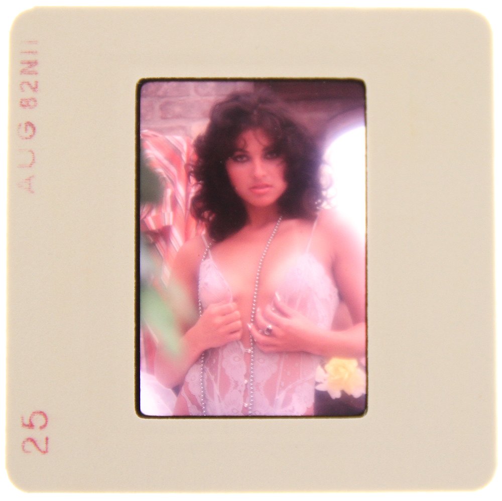 Original 35mm Ava Monet 1982 By Bob Guccione: Original nude, erotic, 35mm slide features Ava Monet, aka Anna Fraley, taken by Bob Guccione in 1982. Subject: