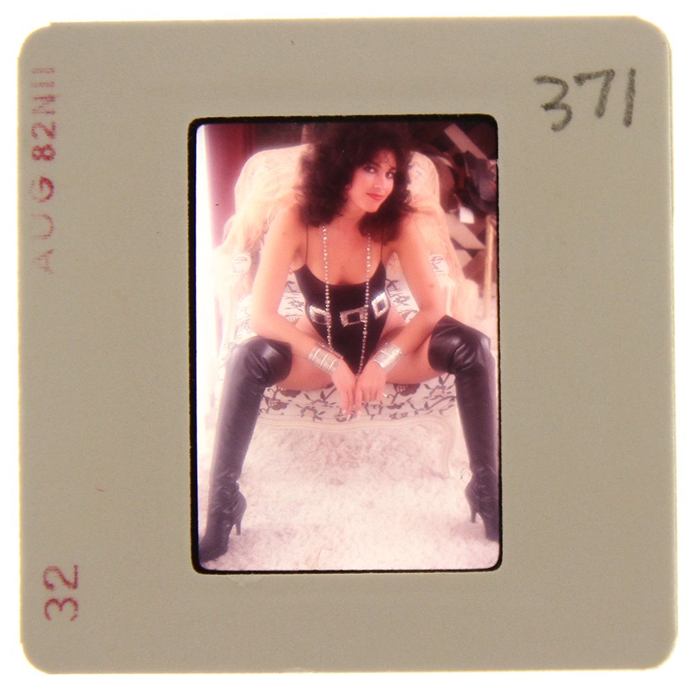 Original 35mm Ava Monet 1982 By Bob Guccione: Original nude, erotic, 35mm slide features Ava Monet, aka Anna Fraley, taken by Bob Guccione in 1982. Subject: