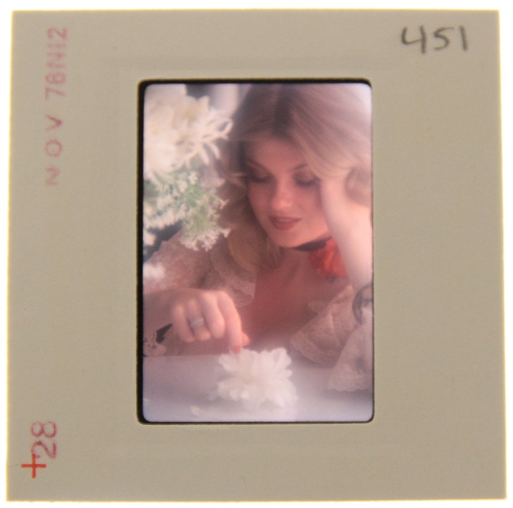 Original 35mm Jolanta Von Zmuda 1978 by Guccione: An Original 35mm slide of Jolanta Von Zmuda taken in November 1978 by photographer Bob Guccione Model:<