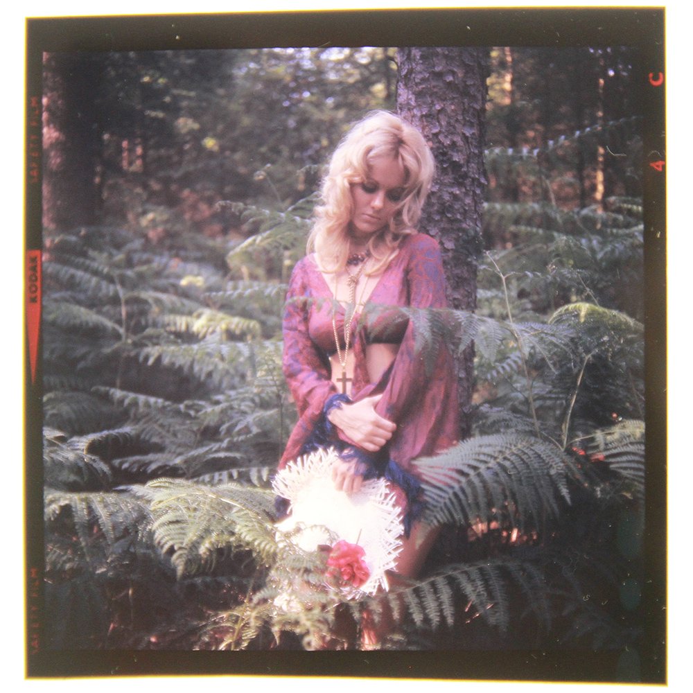 Orig 120mm Transparency Angela Adams 1972 by Guccione: Original nude, erotic, 120mm transparency features Angela Adams taken by Bob Guccione in 1972. Model: Angela Adams,