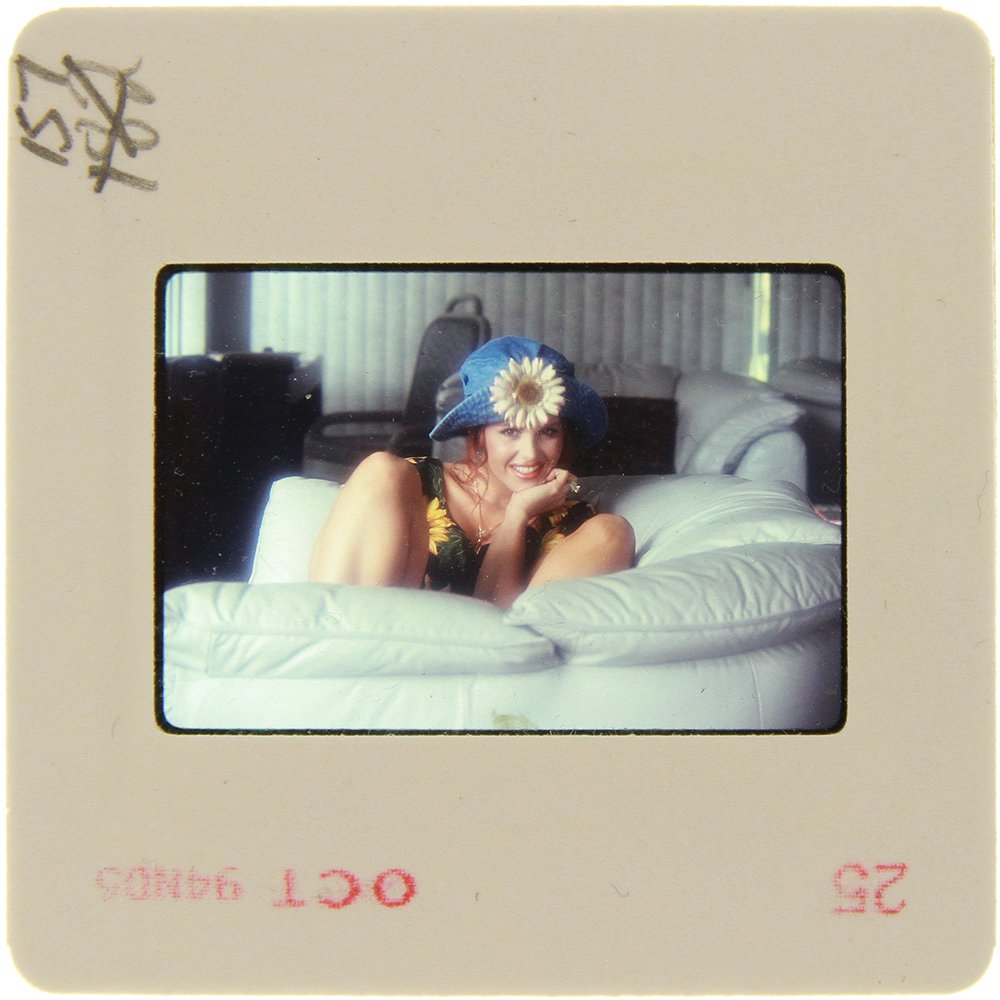 Original 35mm Gina LaMarca 1984 by Bob Guccione: An Original 35mm slide of Gina LaMarca taken in October 1994 by photographer Bob Guccione Model: S