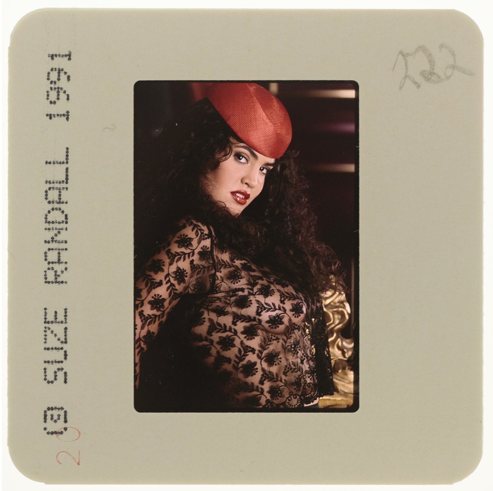 Original 35mm Jami Dion 1991 By Suze Randall: Original nude, erotic, 35mm slide features Jami Dion by Suze Randall in 1991. Print and/or markings on the slide mount are original.