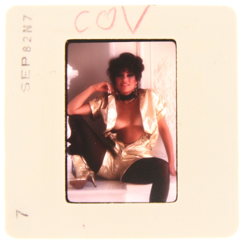 Original 35mm Ava Monet 1982 By Bob Guccione: Original nude, erotic, 35mm slide features Ava Monet, aka Anna Fraley, taken by Bob Guccione in 1982. Subject: