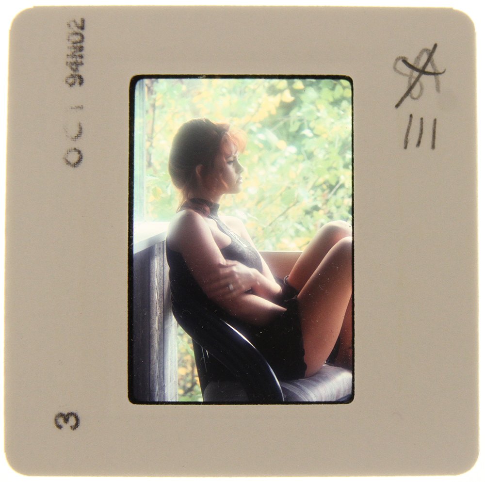 Original 35mm Gina LaMarca 1984 by Bob Guccione: An Original 35mm slide of Gina LaMarca taken in October 1994 by photographer Bob Guccione Model: S