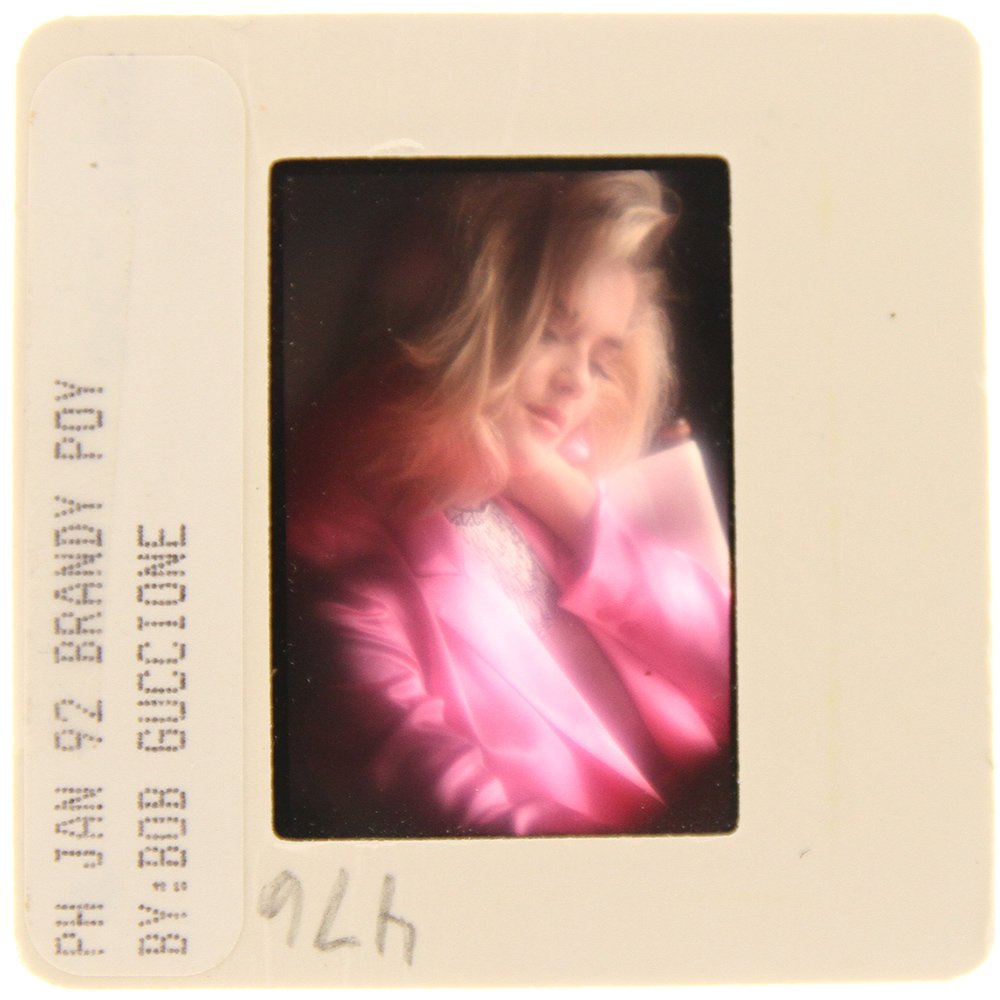 Original 35mm Brandy Ledford 1992 by Bob Guccione: Original nude, erotic, 35mm slide features Brandy Ledford taken by Bob Guccione in 1992. Print and/or markings on the slide mount are original.