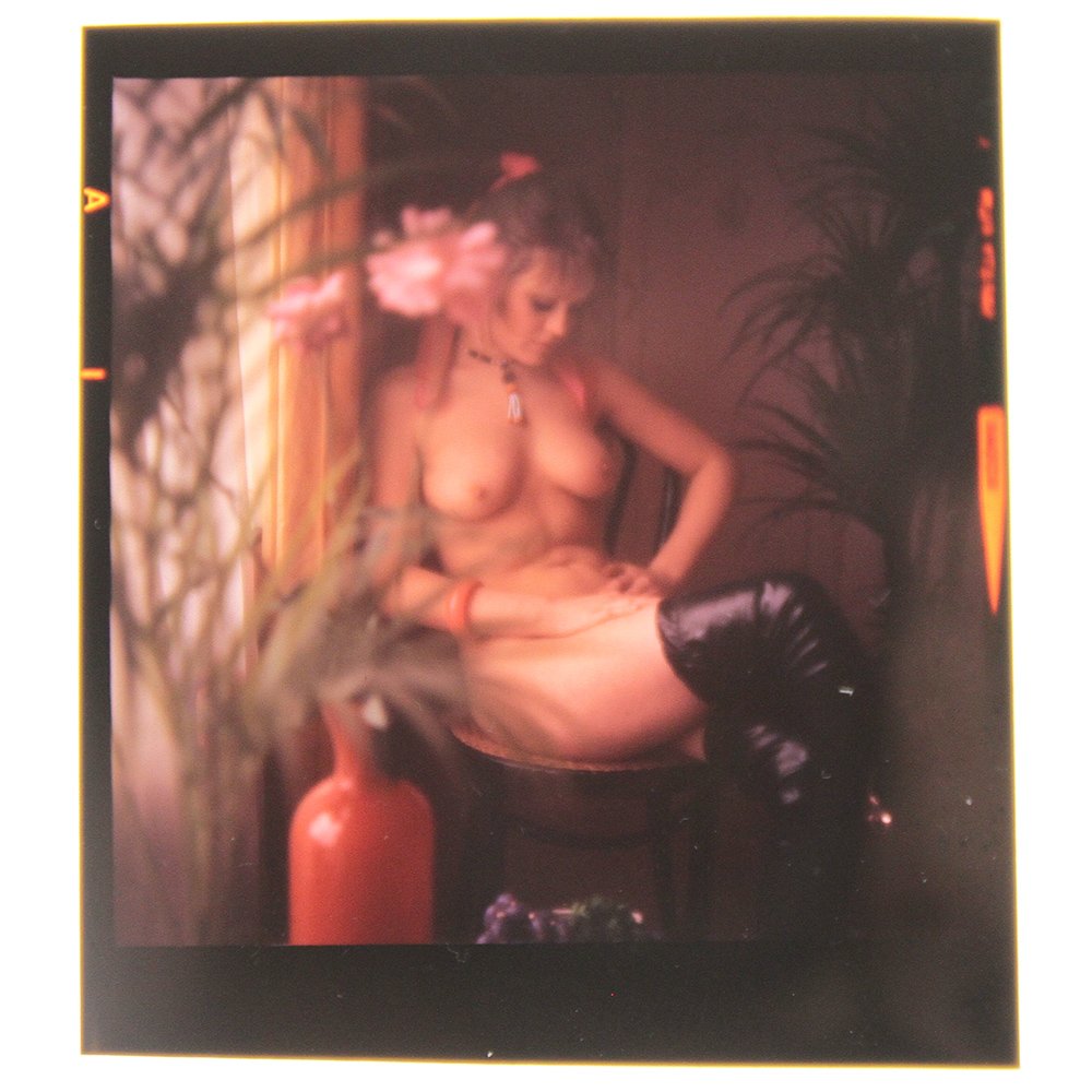 Original 120mm Sharon Bailey 1972 Bob Guccione: Original nude, erotic, 120mm slide features Sharon Bailey taken by Bob Guccione in 1972.Model:</