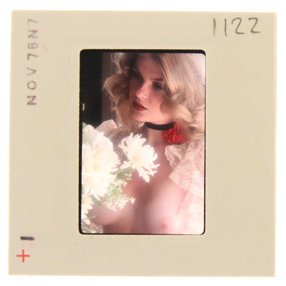 Original 35mm Jolanta Von Zmuda 1976 by Guccione: An Original 35mm slide of Jolanta Von Zmuda taken in November 1976 by photographer Bob Guccione Model:<